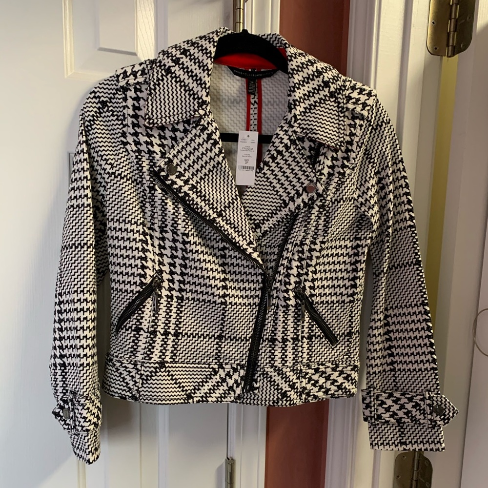 NWT WHITE HOUSE BLACK MARKETMoto Jacket 2p